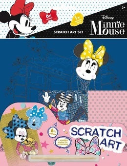Jiri Models Vyškrabávací set Minnie Mouse