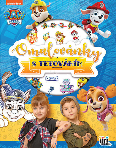 Jiri Models Omalovánky s tetováním Tlapková Patrola Paw Patrol