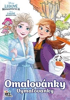 Jiri Models Omalovánky Ledové království Frozen A4