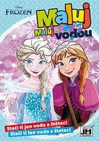 Jiri Models Omalovánky vodové Maluj vodou! Ledové království Frozen A5