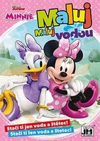 Jiri Models Omalovánky vodové Maluj vodou! Myška Minnie A5