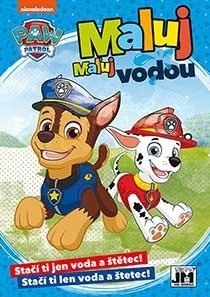 Jiri Models Omalovánky vodové Maluj vodou! Tlapková Patrola Paw Patrol A5