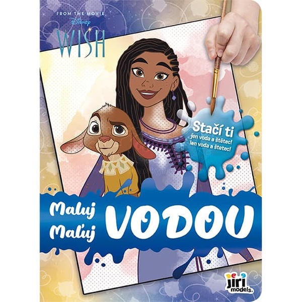 Jiri Models Vodové omalovánky Maluj vodou Přání