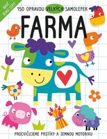 Jiri Models Samolepková knížka Velké samolepky Farma