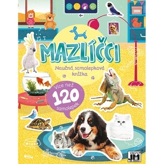 Naucná samolepková knížka 6+ Mazlícci