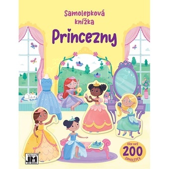 Samolepková knížka Princezny
