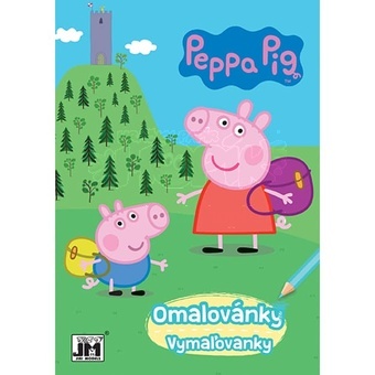 Jiri Models Omalovánky A5 Prasátko Peppa Pig