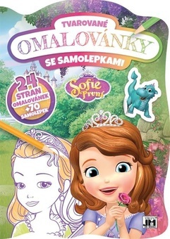Tvarované omalovánky Sofie první
