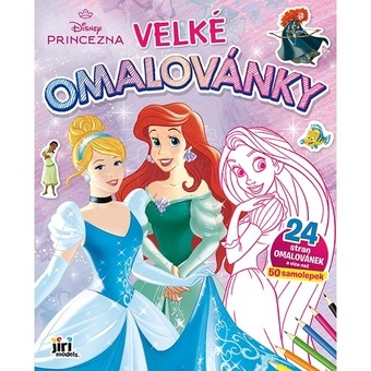 Velké omalovánky Princezny