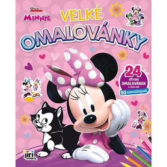 Velké omalovánky Mickey Mouse Minnie