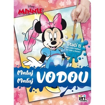 Jiri Models Vodové omalovánky Maluj vodou Minnie