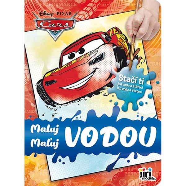 Jiri Models Vodové omalovánky Maluj vodou Auta