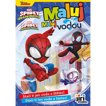 Jiri Models Vodové omalovánky Maluj vodou A5 Spidey