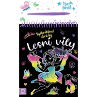 Vyškrabávací obrázky Lesní víly