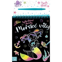 Vyškrabávací obrázky Mořské víly