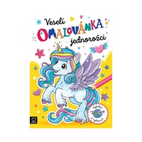 Omalovánka Veselí jednorožci