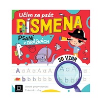 Psaní v drážkách . Učím se psát písmena