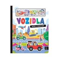 Knížka s magnetkami – Vozidla