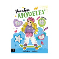 Omalovánka s kamínky Půvabné modelky