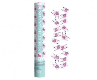 Konfety vystřelovací 40cm Euro