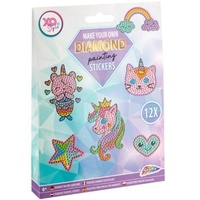 Diamantové samolepky Jednorožec