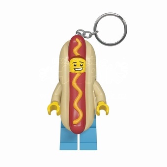 LEGO® Iconic Hot Dog svítící figurka klíčenka