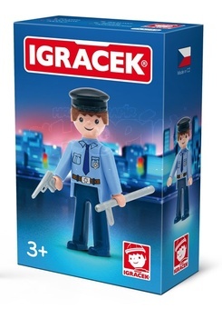 Efko 20213 Igráček Policista s doplňky
