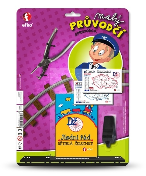 Efko 59212 Malý Průvodčí na kartě