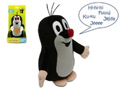 Moravská Ústředna Krtek 16cm mluvící 12 originál zvuků