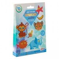 Diamantové samolepky Safari