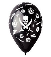 Nafukovací balónky Piráti 100 ks