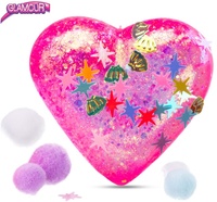 Glamour srdce strečové 6cm s flitry a doplňky různé druhy