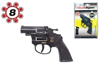 Mikro Trading Plastová Pistole Kapslovka Olly 8 ran