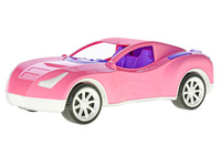 Auto sportovní růžové na volný chod 38cm