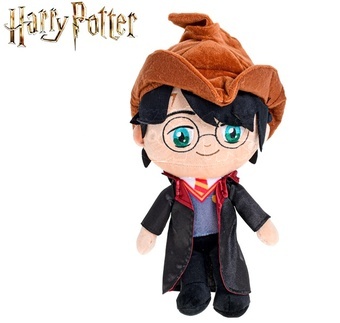 Harry Potter plyšový 31cm stojící v klobouku 0m+ na kartě