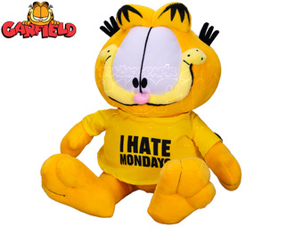 Garfield  - "I hate Mondays" 24cm plyšový sedící 0m+