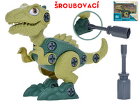 Dinosaurus stojící 21cm šroubovací v krabičce