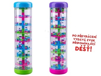 Přesýpací kuličky v tubě 20cm 2barvy 12ks v DBX