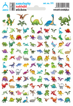 Minisamolepky školní Dinosauři