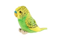 Andulka zelená plyš 19cm 0m+