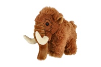 Mamut plyš 10x17cm hnědý 0m+