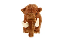 Mamut plyš 10x17cm hnědý 0m+