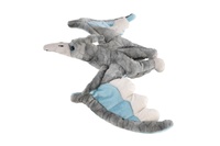 Pterosaur dinosaurus plyš 29x18cm šedivý 0m+