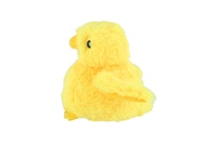 Kuře/Kuřátko plyš 12cm plněné kuličkami žluté 0m+
