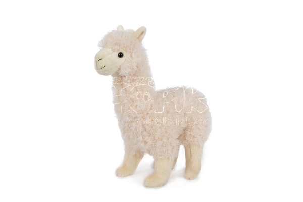Lama Alpaka plyš 30cm bílá 0m+