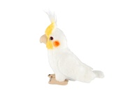 Korela chocholatá plyš 9x21cm 0m+