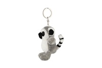 Přívěsek na klíče Lemur kata plyš 7x8cm 0m+