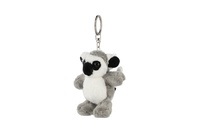 Přívěsek na klíče Lemur kata plyš 7x8cm 0m+