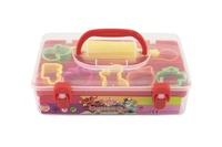 Plastelína Modelína 7ks s vykrajovátky v plastovém boxu