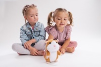 Křeček Mireček plyšový opakující věty 18cm